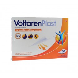 VOLTARENPLAST 1% EMPLATRE X10 GSK