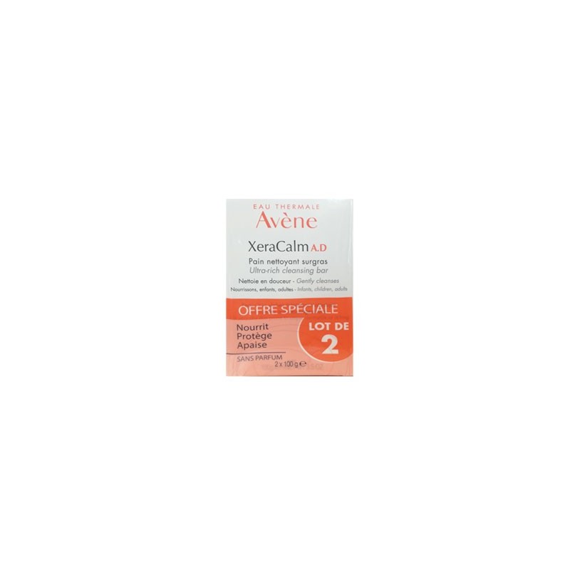 XERACALM A.D PAIN SURGRAS LOT DE 2 X 100G AVENE