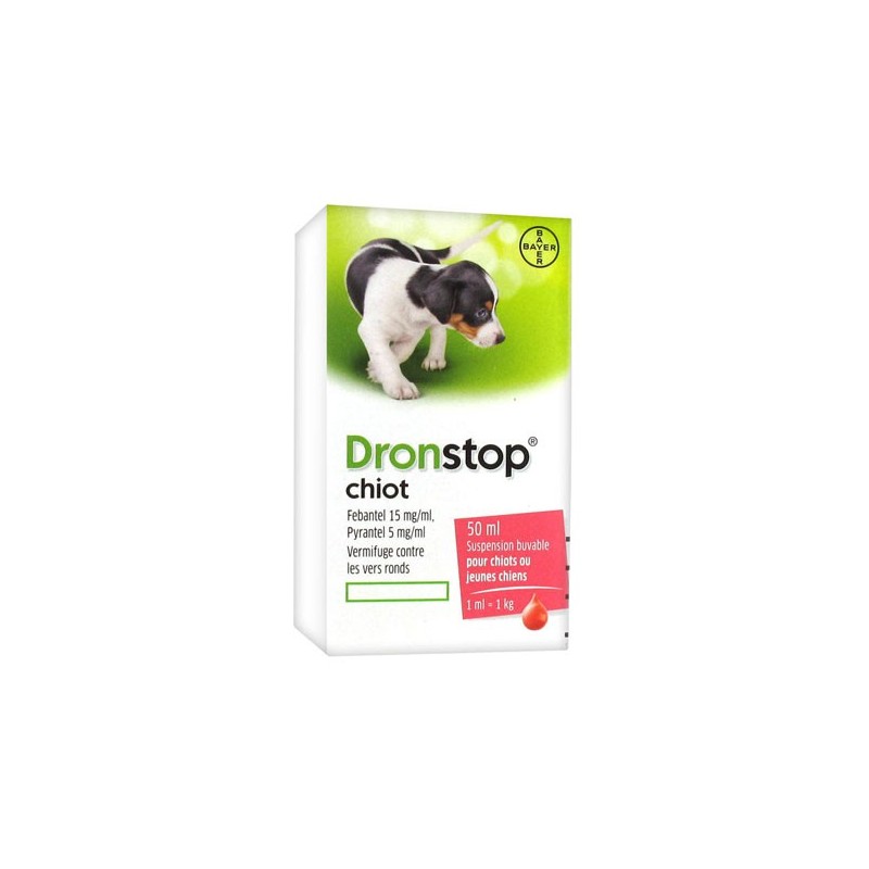 DRONTAL CHIOT VERMIFUGE 50ML BAYER