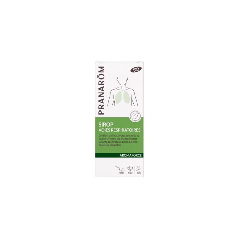 AROMAFORCE SIROP VOIES RESPIRATOIRES 150ML PRANAROM