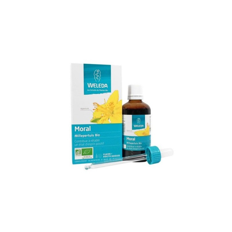 MILLEPERTUIS BIO MORAL 60ML WELEDA