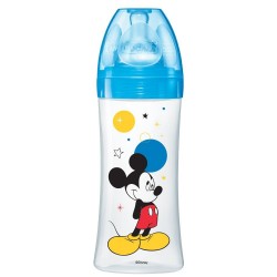 BIBERON ANTI COLIQUE DISNEY BABY MICKEY PLUS DE 6 MOIS 330ML DODIE