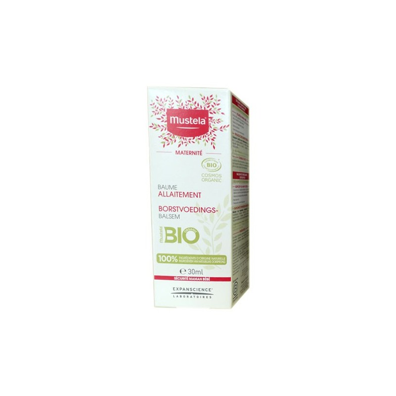 BAUME ALLAITEMENT BIO 30ML MUSTELA MATERNITE