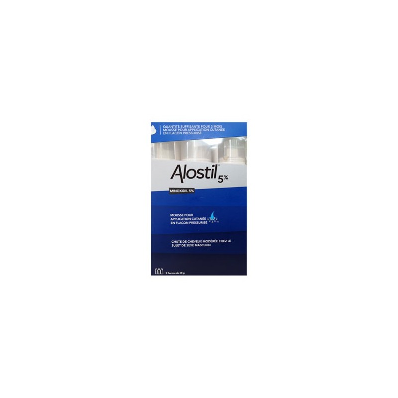 ALOSTIL 5% HOMME MOUSSE POUR APPLICATION CUTANEE JOHNSON & JOHNSON