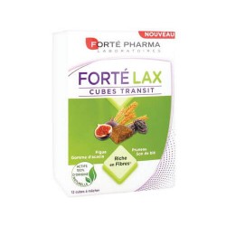 FORTE LAX TRANSIT 12 CUBES à mâcher FORTE PHARMA