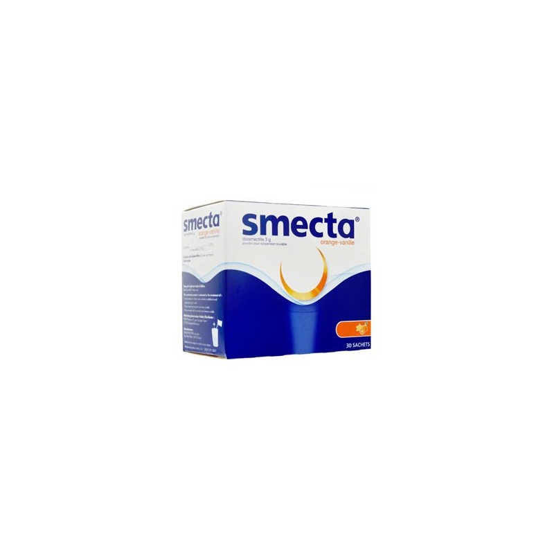 SMECTA ORANGE VANILLE 30 SACHETS IPSEN