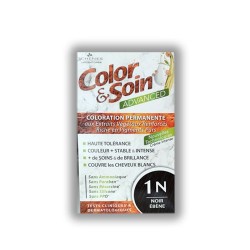 COLOR & SOIN ADVANCED 1N NOIR ÉBÉNE 130ML LES 3 CHENES 