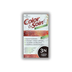 COLOR & SOIN ADVANCED 3N CHATAIN FONCÉ 130ML LES 3 CHENES 