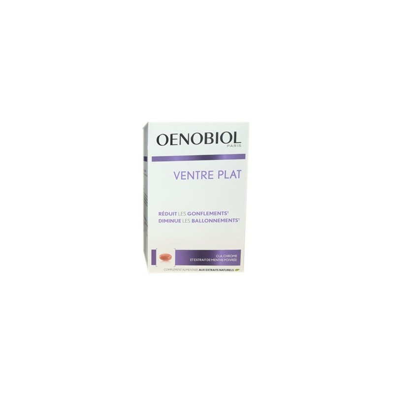  VENTRE PLAT  60 CAPSULES OENOBIOL