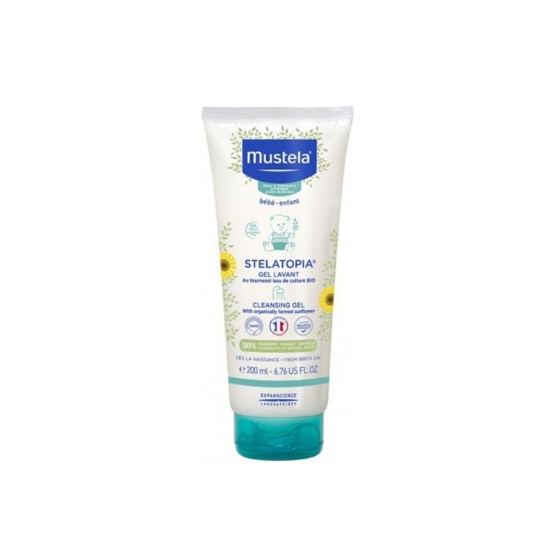 STELATOPIA GEL LAVANT 200ML MUSTELA 