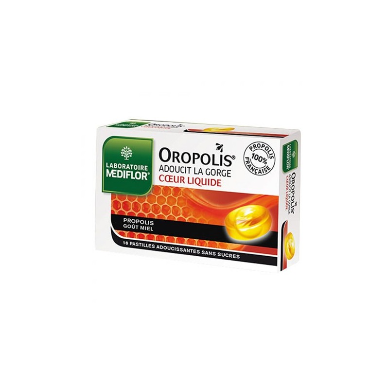 Oropolis Miel Citron - 20 Pastilles