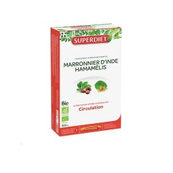 MARRONNIER D'INDE-HAMAMELIS BIO CIRCULATION 20 AMPOULES SUPER DIET