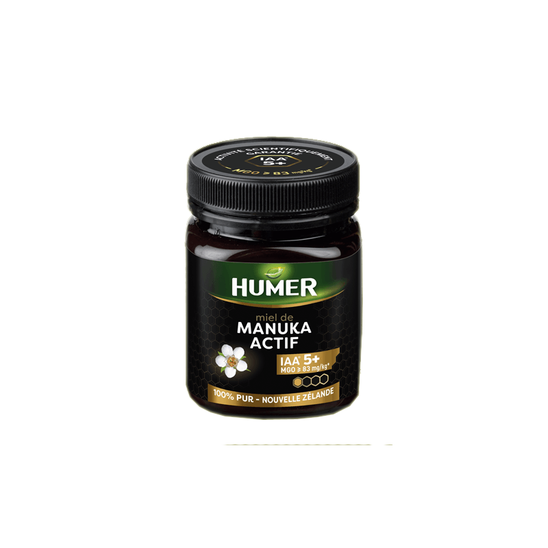 MIEL DE MANUKA ACTIF IAA 5+ 250G HUMER MIEL DE MANUKA ACTIF IAA 5+ 250G HUMER