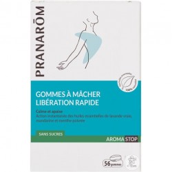 AROMASTOP GOMMES à MACHER LIBERATION RAPIDE X56 PRANAROM