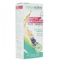 GOUTTES AURICULAIRES AUX ESSENCES BIO 10ML NATURACTIVE