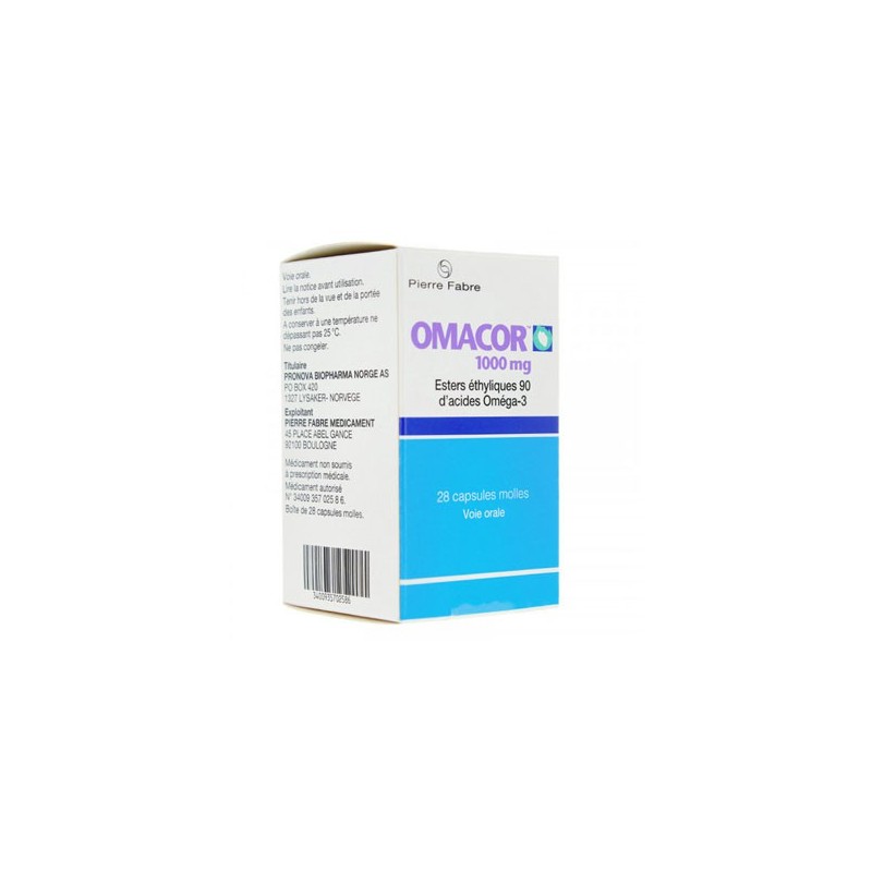 OMACOR 28 CAPSULES PIERRE FABRE