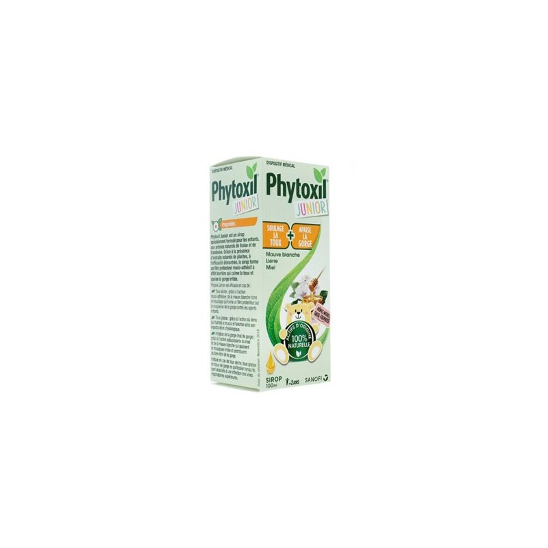 PHYTOXIL JUNIOR SIROP TOUX et GORGE 100ML SANOFI