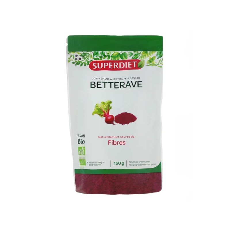 BETTERAVE BIO POUDRE 150G SUPER DIET