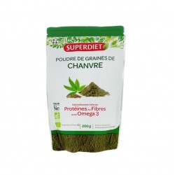 CHANVRE BIO POUDRE DE GRAINES 2000G SUPER DIET