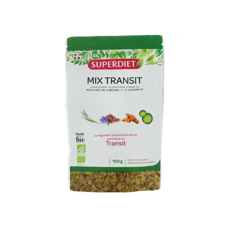 MIX TRANSIT BIO 150G SUPER DIET