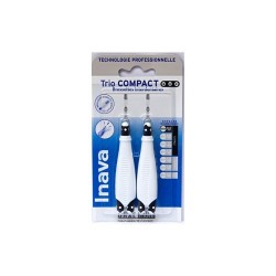 RECHARGE BROSSETTES INTERDENTAIRES TRIO COMPACT  0.6mm ISO0  INAVA 