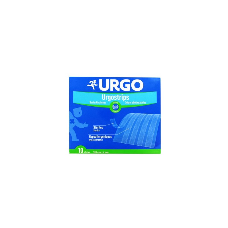 URGOSTRIPS STERILES X 10 BANDELETTES URGO