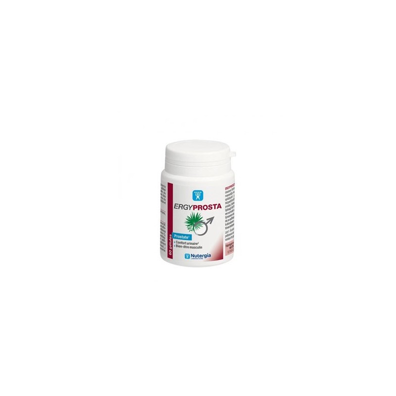 ERGYPROSTA PROSTATE 60 GELULES NUTERGIA