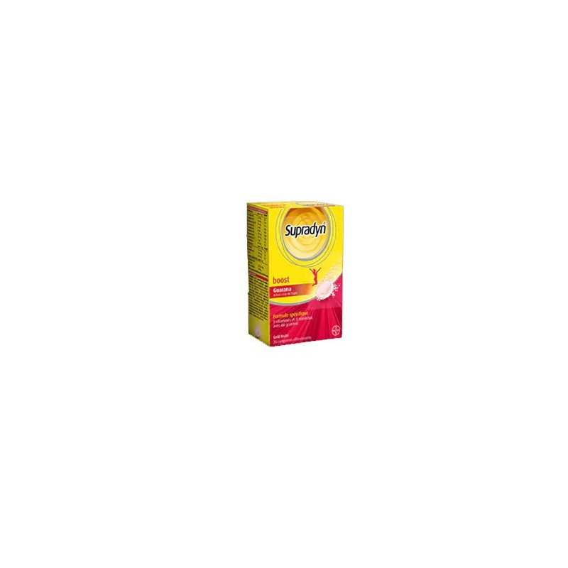 SUPRADYN BOOST 20 COMPRIMES EFFERVESCENTS BAYER SUPRADYN BOOST 20 COMPRIMES EFFERVESCENTS BAYER