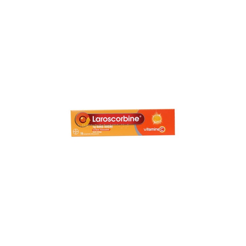 LAROSCORBINE 1 G EFFERVESCENT SANS SUCRE BAYER