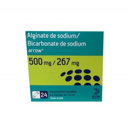 ALGINATE DE SODIUM - BICARBONATE DE SODIUM 24 X 10ML ARROW GENERIQUES