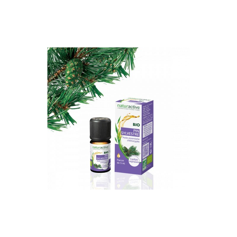 HUILE ESSENTIELLE PIN SYLVESTRE BIO 5ML NATURACTIVE