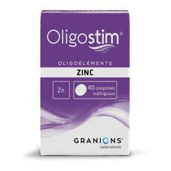 OLIGOSTIM ZINC Zn 40 comprimes GRANIONS