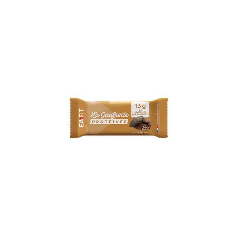 ACTIVE FOOD LA GAUFRETTE PROTÉINÉE CHOCOLAT 40G EAFIT