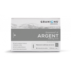 Cuivre-or-argent oligosol 1 flacon avec gobelets doseurs de 60 ml - Labcatal