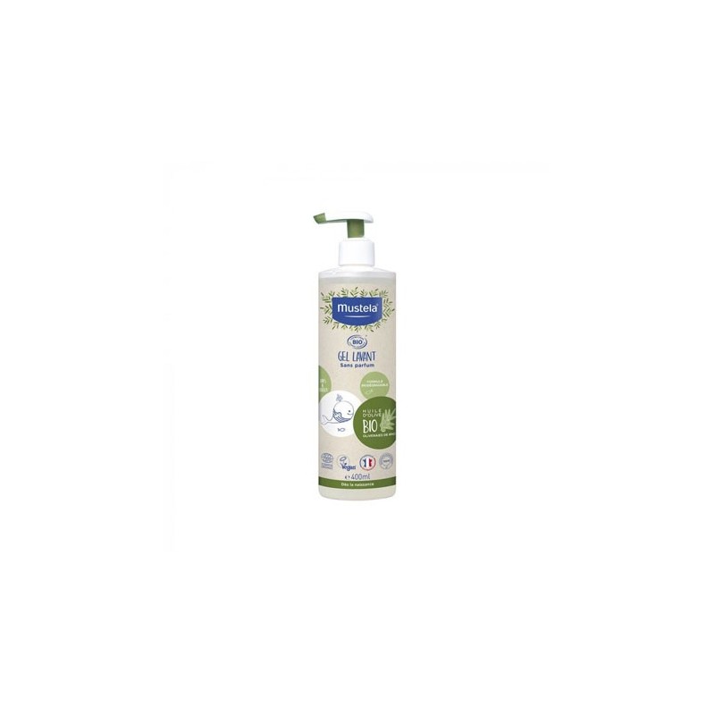 GEL LAVANT BIO HUILE D'OLIVE 400ML  MUSTELA