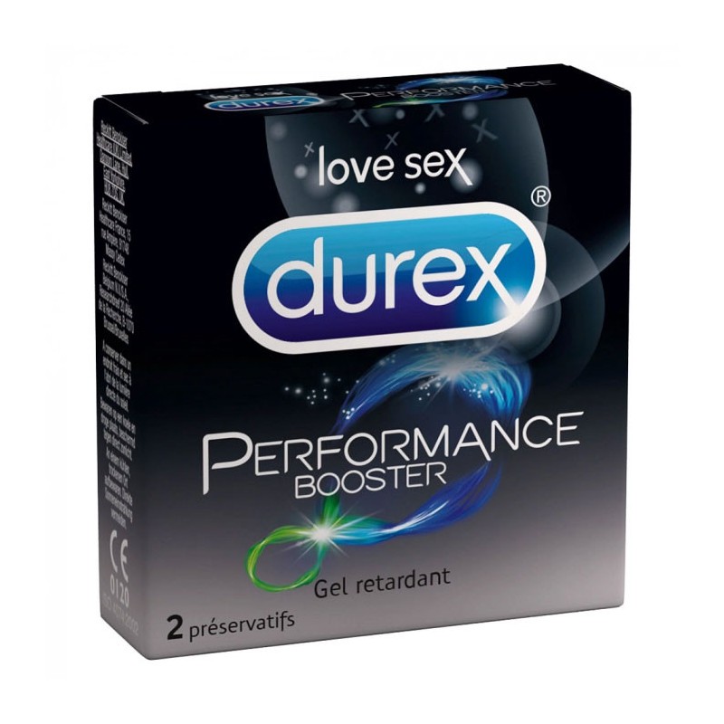 DUREX LOVE SEX PERFORMANCE BOOSTER 10 PRESERVATIFS
