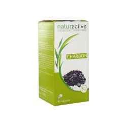 CHARBON VEGETAL GELULES X60 NATURACTIVE