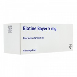 BIOTINE 5MG 60 COMPRIMES BAYER