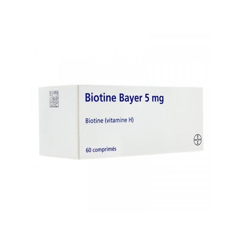 BIOTINE 5MG 60 COMPRIMES BAYER