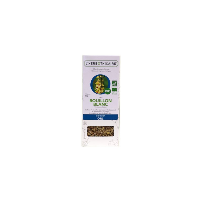 INFUSION BOUILLON BLANC BIO 50G L HERBOTHICAIRE