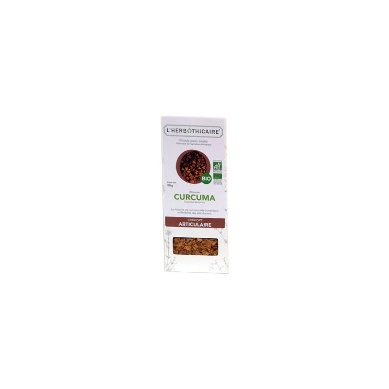 INFUSION CURCUMA BIO 80G L HERBOTHICAIRE INFUSION CURCUMA BIO 80G L HERBOTHICAIRE