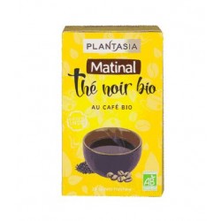 MATINAL THE NOIR BIO  20 SACHETS PLANTASIA