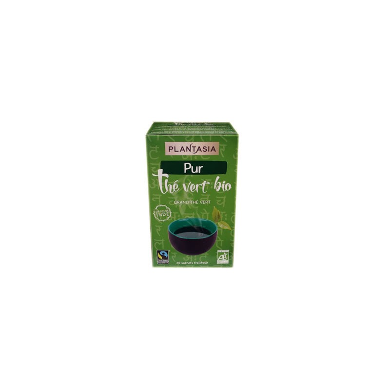PUR THE VERT BIO 20 SACHETS PLANTASIA PUR THE VERT BIO 20 SACHETS PLANTASIA