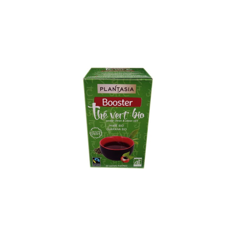BOOSTER THE VERT BIO 20 SACHETS PLANTASIA BOOSTER THE VERT BIO 20 SACHETS PLANTASIA