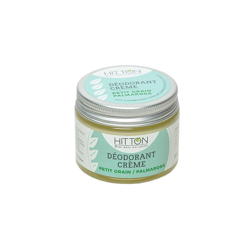 DEODORANT CREME PETIT GRAIN PALMAROSA 50G HITTON