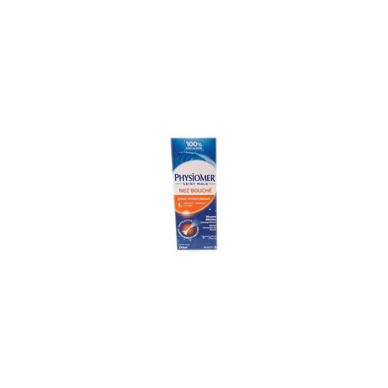 PHYSIOMER HYPERTONIQUE NEZ BOUCHÉ 135ML SANOFI