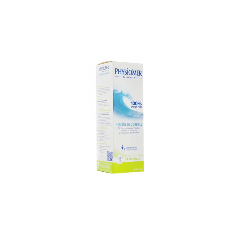 PHYSIOMER HYGIENE OREILLE 115ML SANOFI