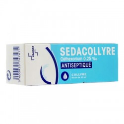 SEDACOLLYRE CETHEXONIUM 0,25 POUR MILLE 10ML COOPER