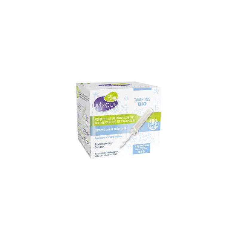 TAMPONS BIO NORMAL X 16 UNYQUE TAMPONS BIO NORMAL X 16 UNYQUE