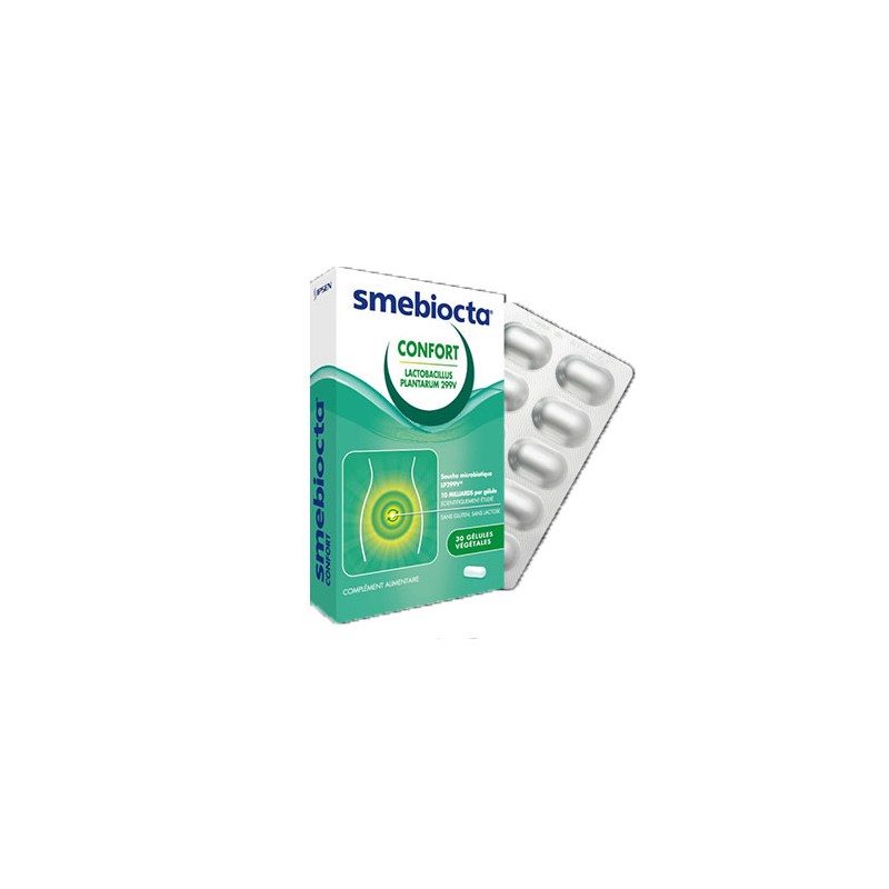 SMEBIOCTA CONFORT LACTOBACILLUS PLANTARUM 299V  30 GELULES VEGETALES